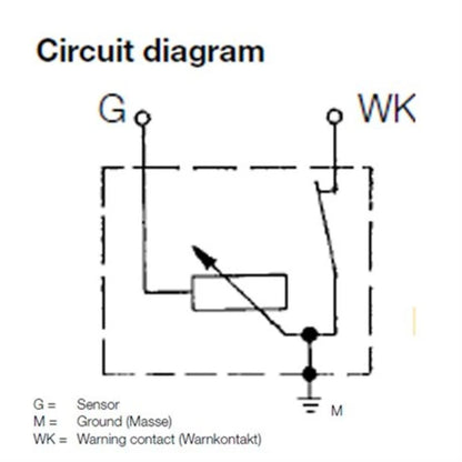 Veratron VDO Öldruck Sensor 5bar/80psi