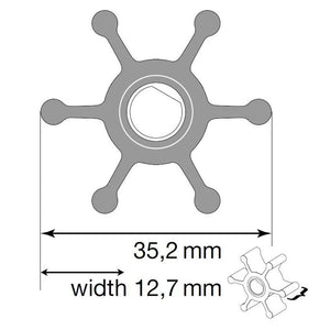Johnson Impeller für F2 Pumpe