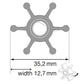 Johnson Impeller für F2 Pumpe