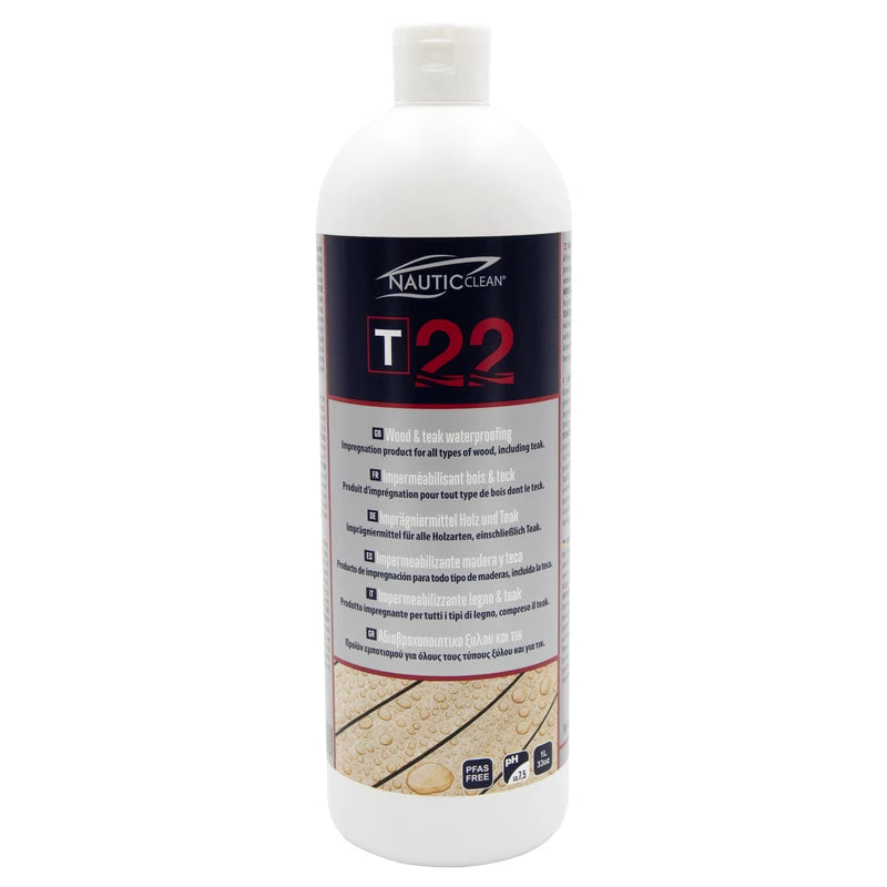 NAUTICclean T22Wood & teak waterproofing