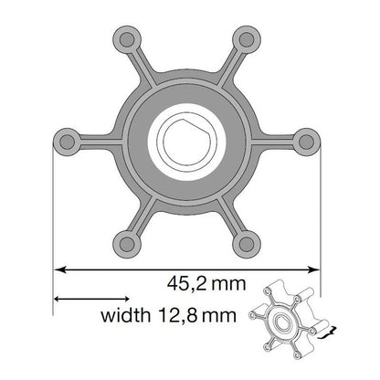 Johnson Impeller für TA3P Pumpe