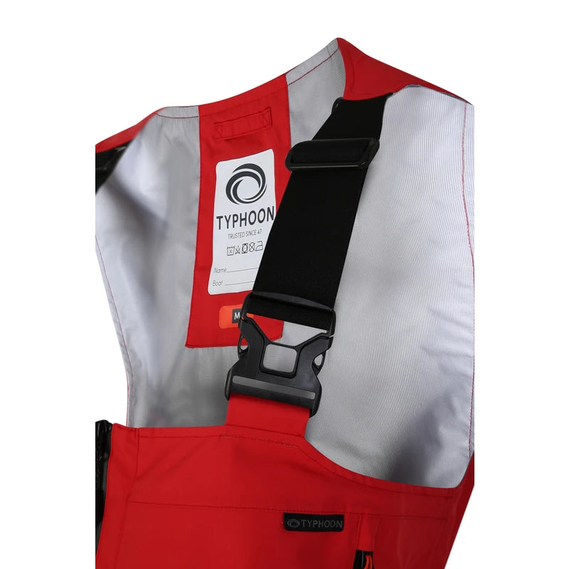 Typhoon Performance Offshore Latzhose Gr.S - Rot