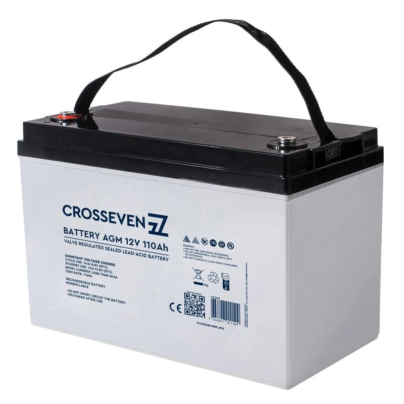 Crosseven Batterie AGM 12 V 110 Ah