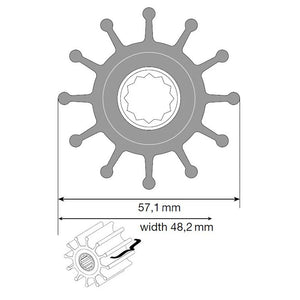 Johnson Impeller für F6 Pumpe