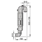 Vetus Schwanenhals LT50