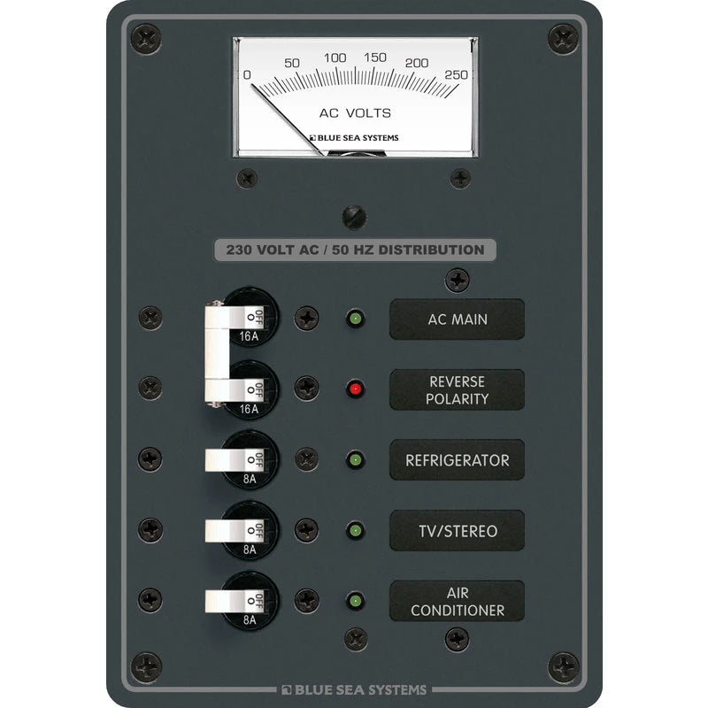 Blue Sea AC Main + 3 Positionen [Europäisch]