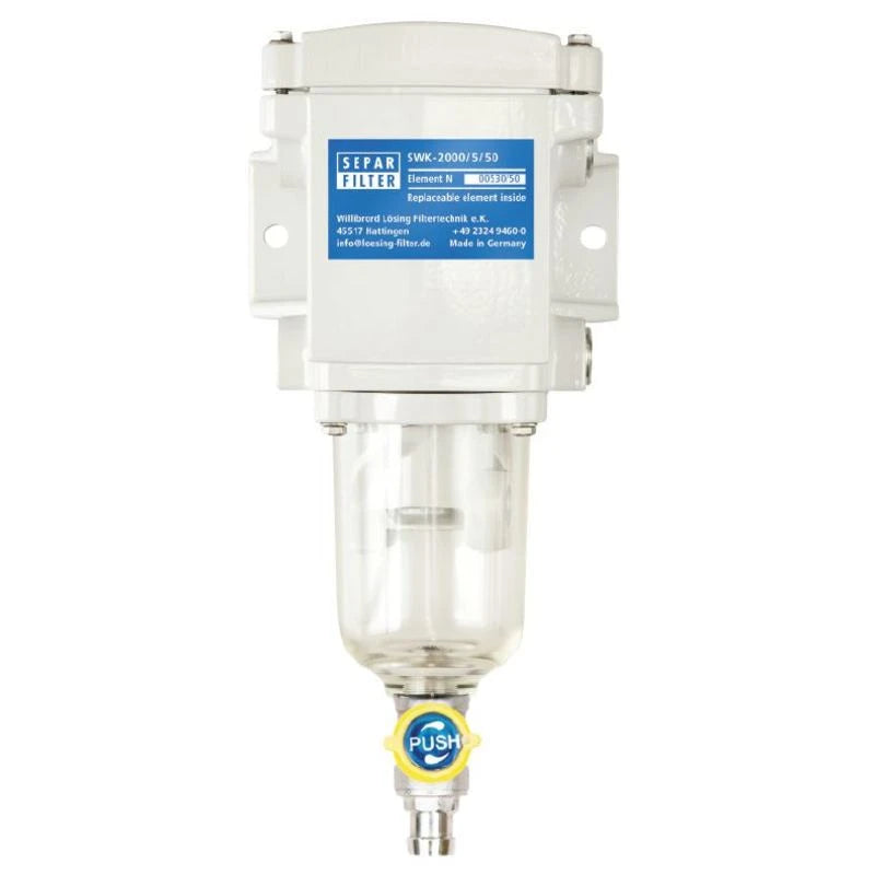 Separ SWK-2000/5/50 Wasserabscheider/Kraft.-Filter
