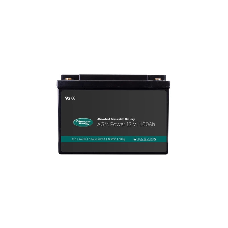 WhisperPower - AGM-Power-Batterie 12 V 100 Ah