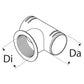 Webasto T-Stueck D60-60-60 mit Gewinde fuer Ausst