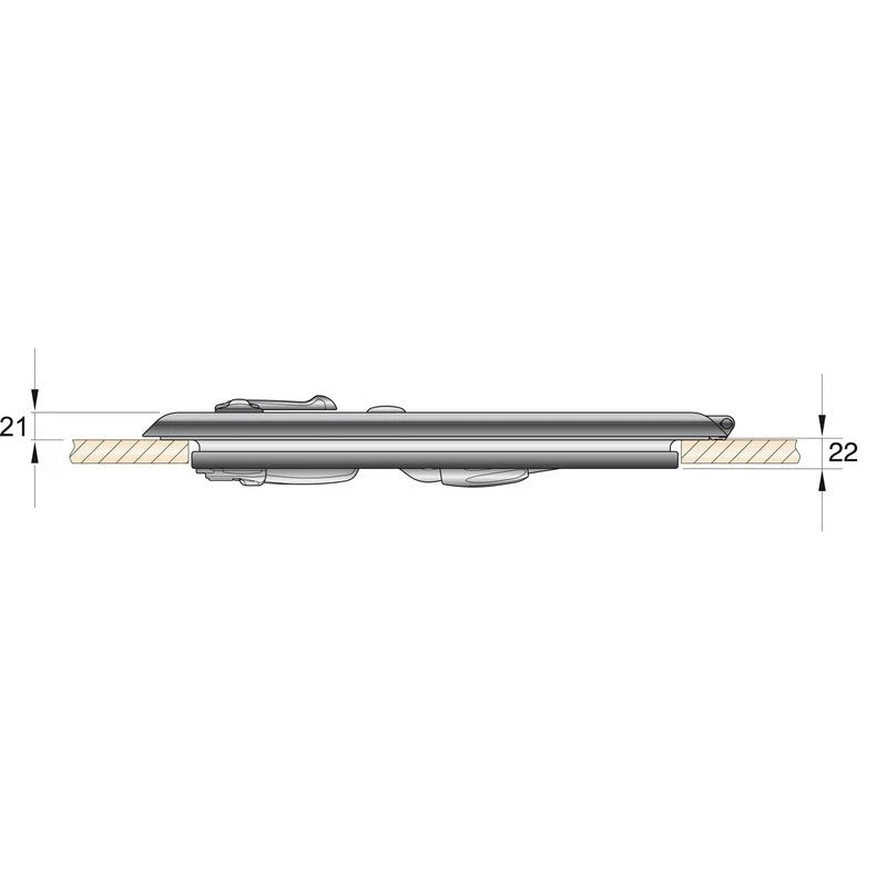 Vetus Altus-Decksluke Typ-5038
