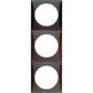 Philippi ADR 3 schwarz Abdeckrahmen 3-fach