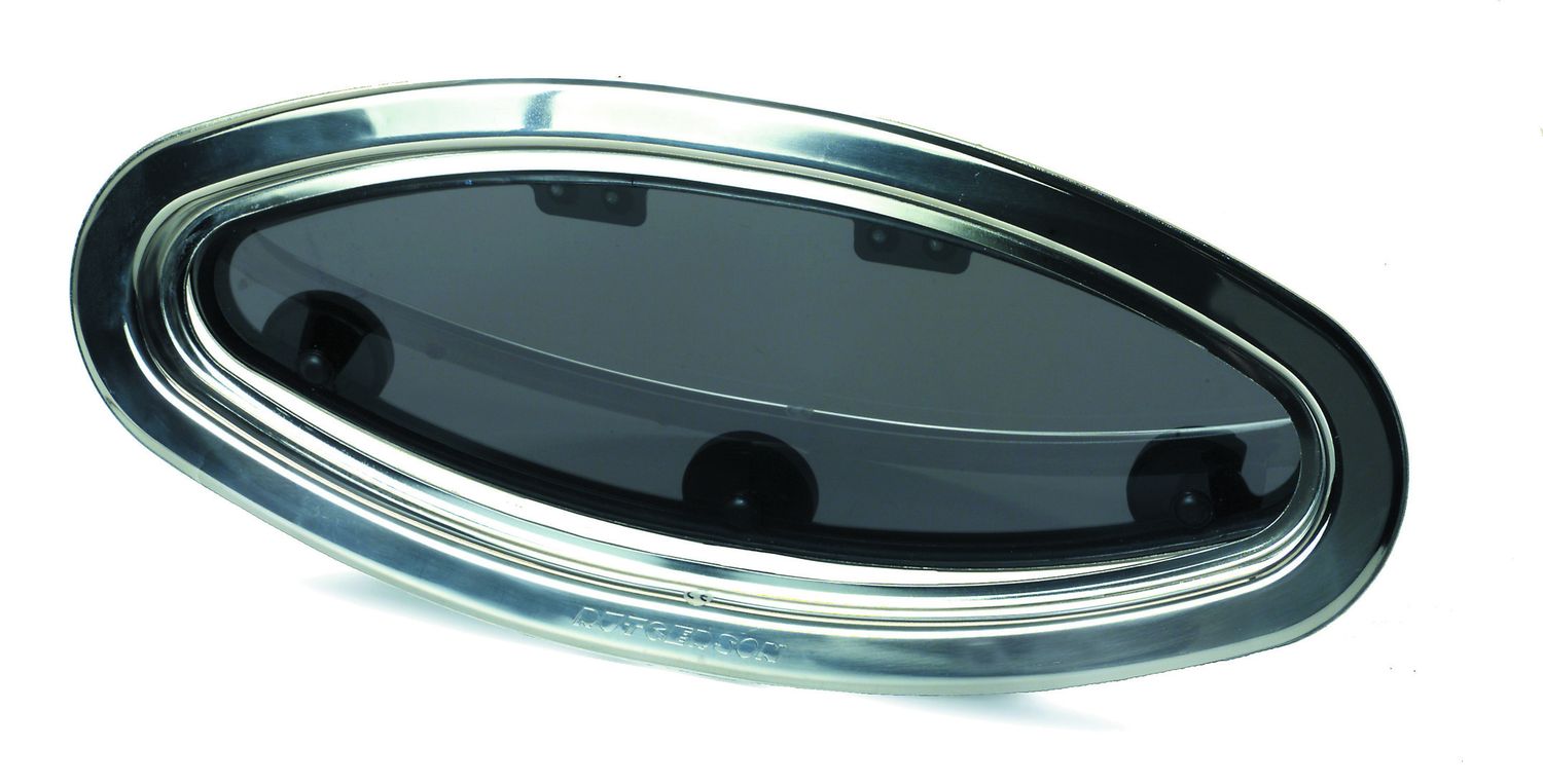 Elliptisches Schiffsfenster zum Öffnen