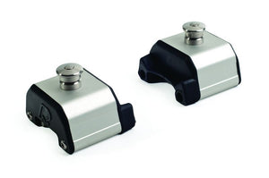 Pinstop Endbeschlag verstellbar für 32mm gelochte Schiene