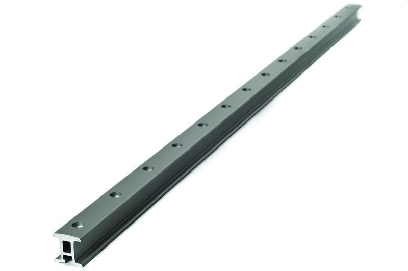 Rutgerson Travellerschiene 32 mm Pinstop – harteloxiertes Aluminium