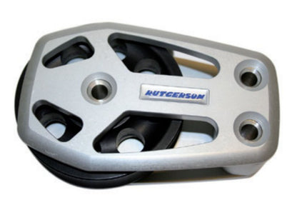 Rutgerson Decksblock Aluminium – hochbelastbarer Einscheiben-Decksblock mit Gleitlager