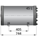 Vetus Warmwasserboiler 45 Ltr. doppelwandig