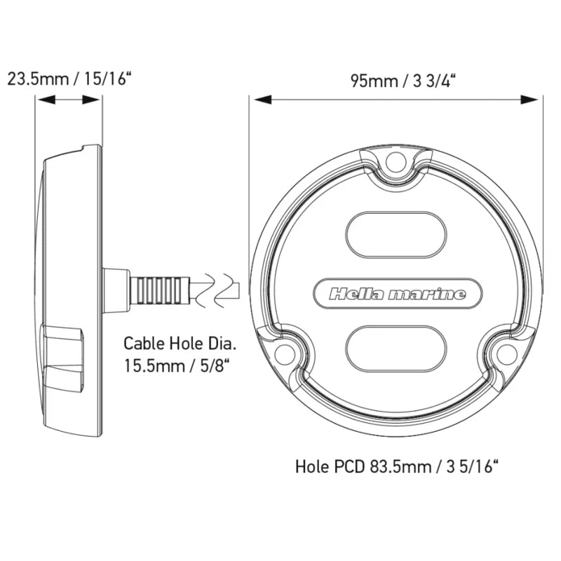Hella Apelo A2 RGB Alu