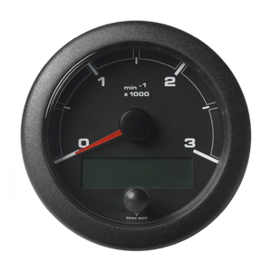 Veratron VDO OL TACHO 3000RPM BLACK FACELIFT