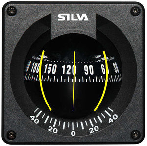 Silva Kompass 100B/H – kardanischer Schotteinbaukompass mit Beleuchtung