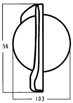 Silva Kompass 102B/H Schwarz und Weiß