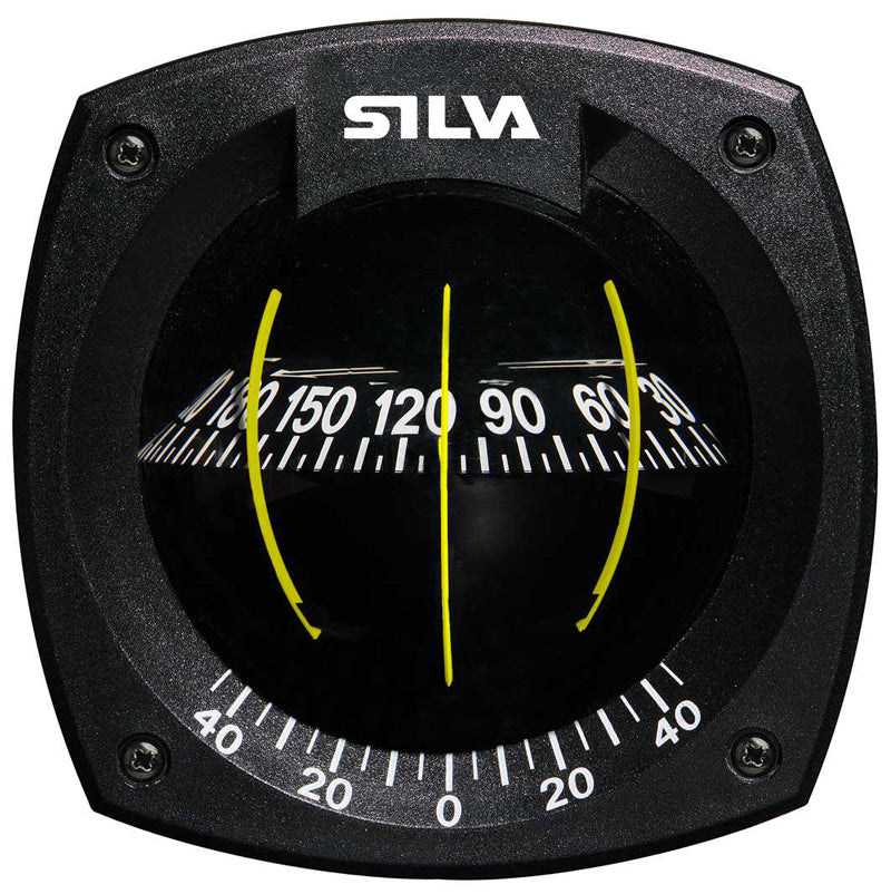 Silva Kompass 125B/H – Einbaukompass mit Beleuchtung für Segelboote