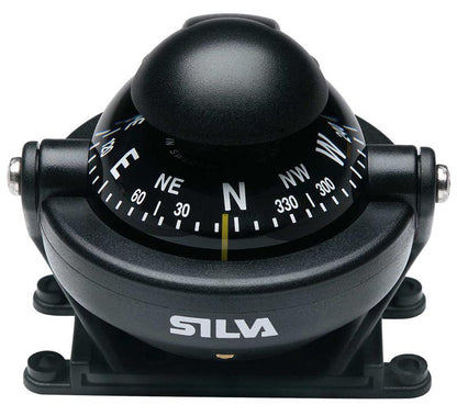 Silva Kompass C58 – Aufbaukompass mit Beleuchtung und Kompensator