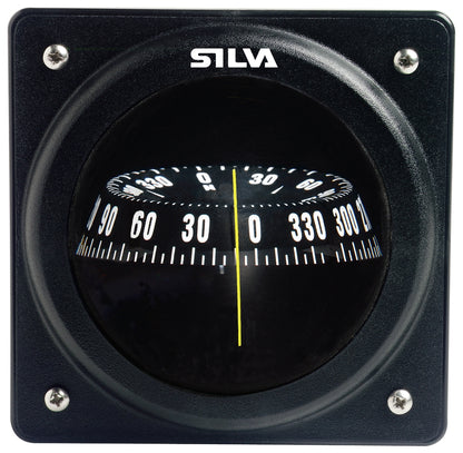 Silva Kompass 70P – gedämpfter Einbaukompass für Motorboote