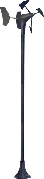 Nexus nWind Race Twin-Fin Windmess-Geber – senkrechte Montage mit 25 m Mastkabel