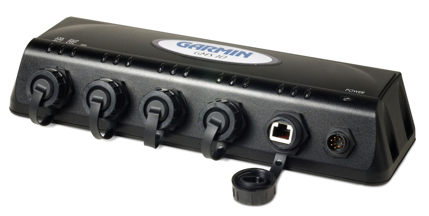 Garmin GMS 10 Marine Netzwerk Switch – 100-Mbit-Ethernet für das Garmin-Bord­netzwerk