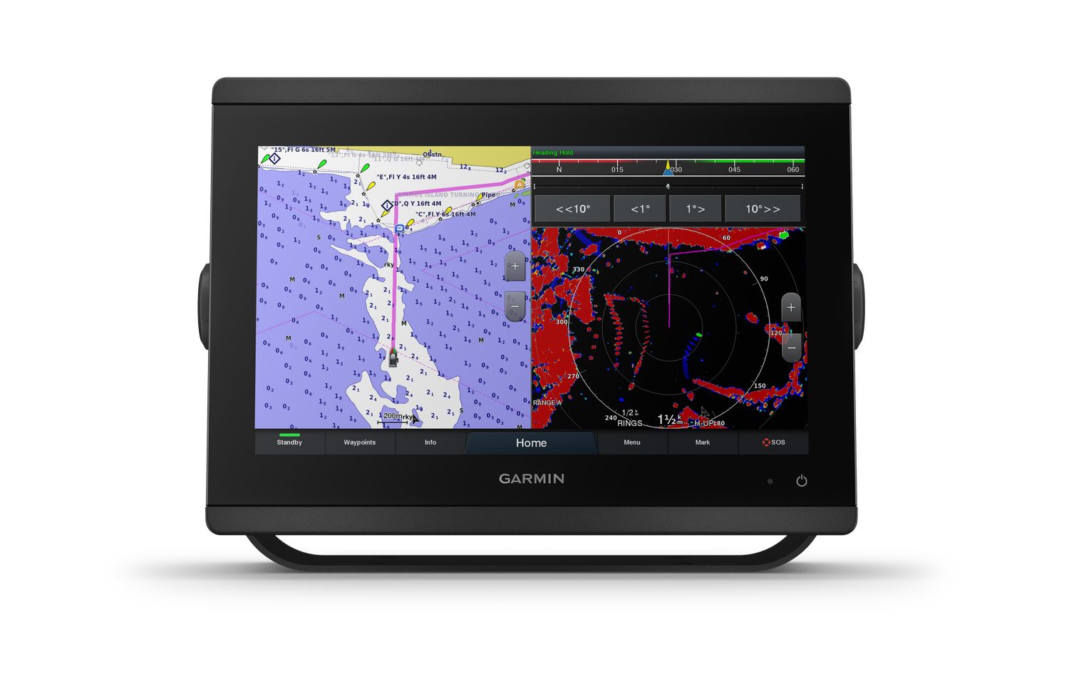 Garmin GPSMAP 8400xsv mit Echolotfunktion