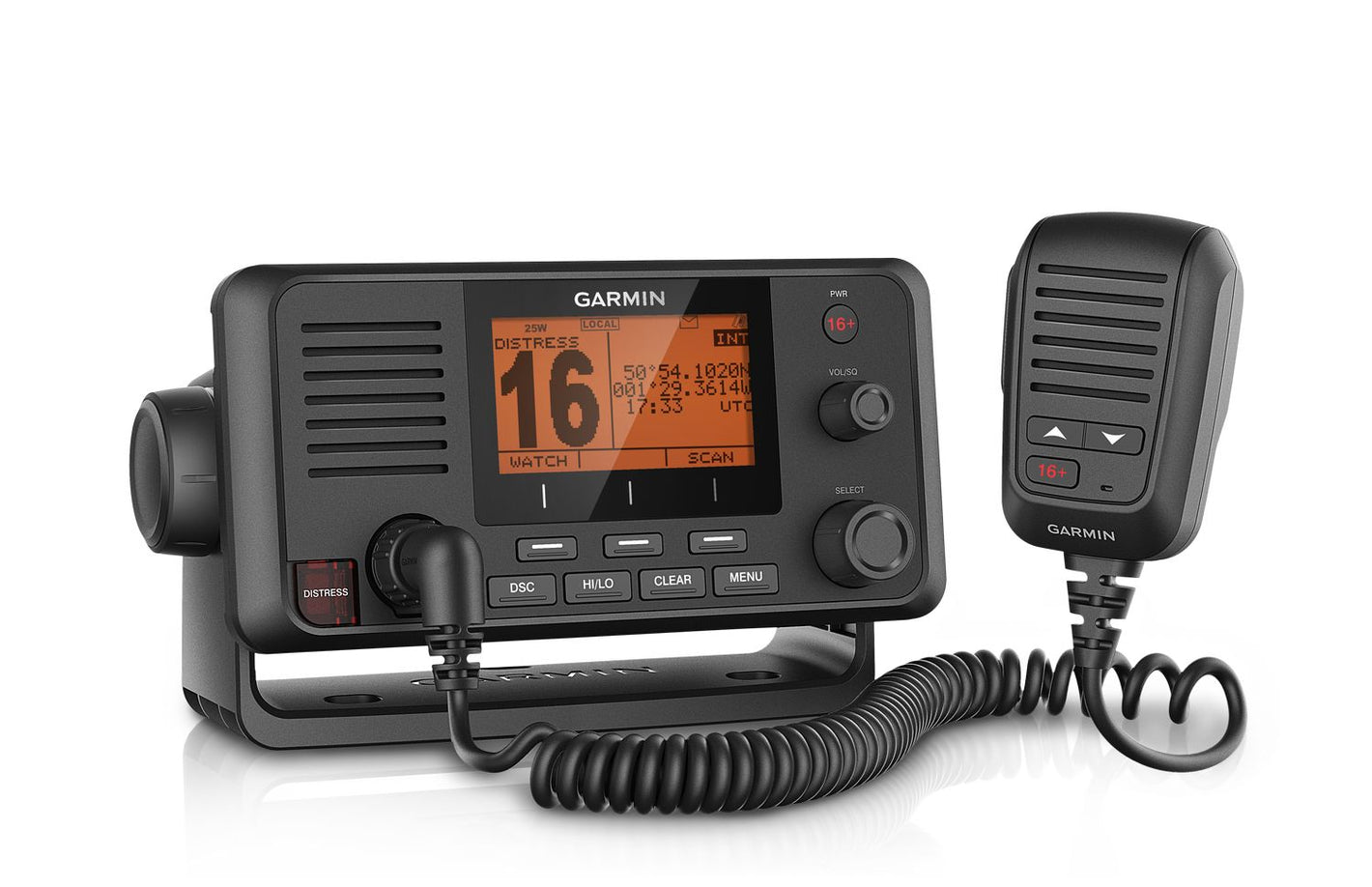 Garmin VHF 215i – Festeinbau-UKW-Seefunkgerät mit DSC Klasse D und NMEA 2000
