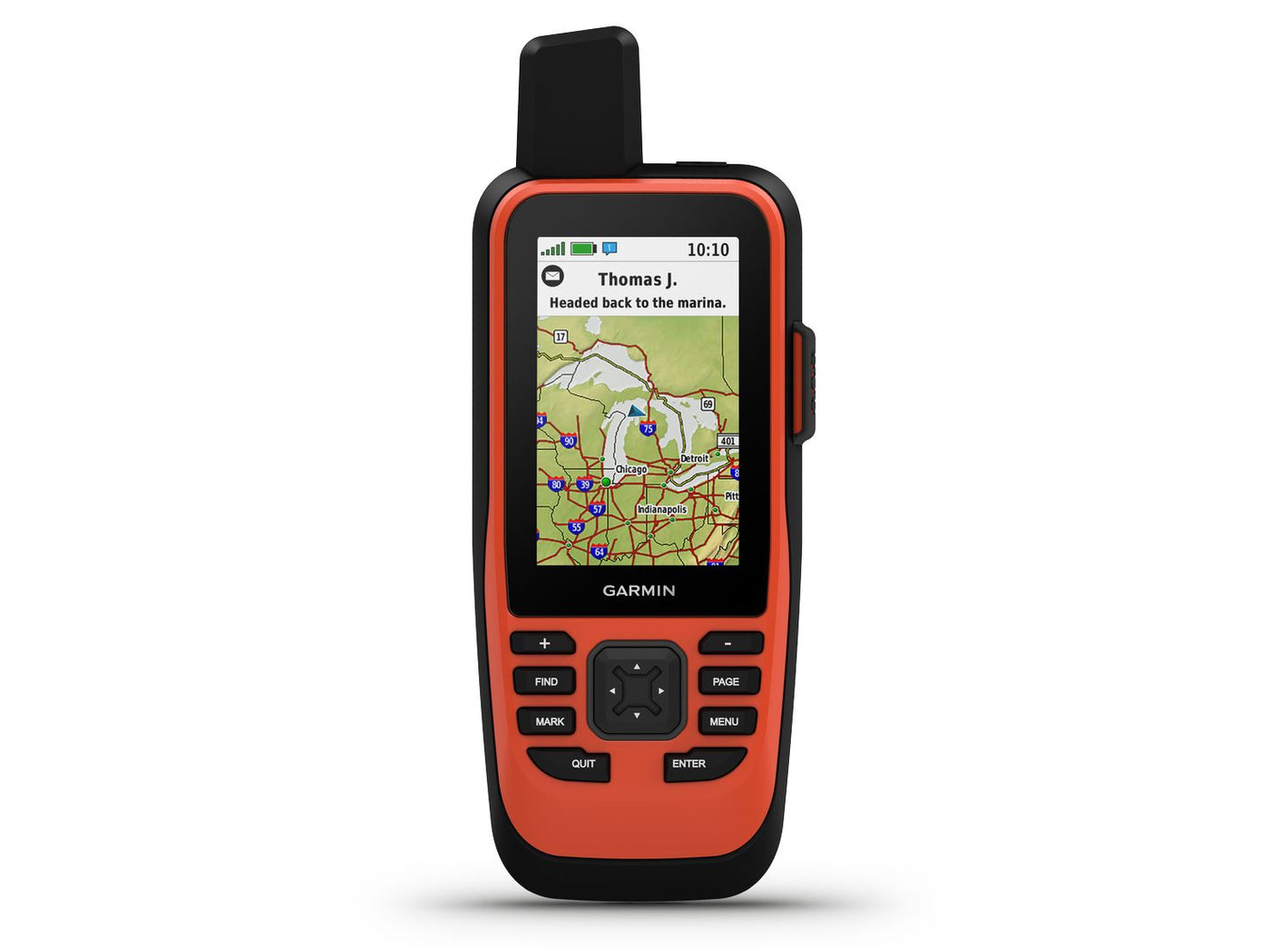 Garmin GPSMAP 86i – schwimmfähiges Premium-Navigationsgerät mit Satellitenkommunikation