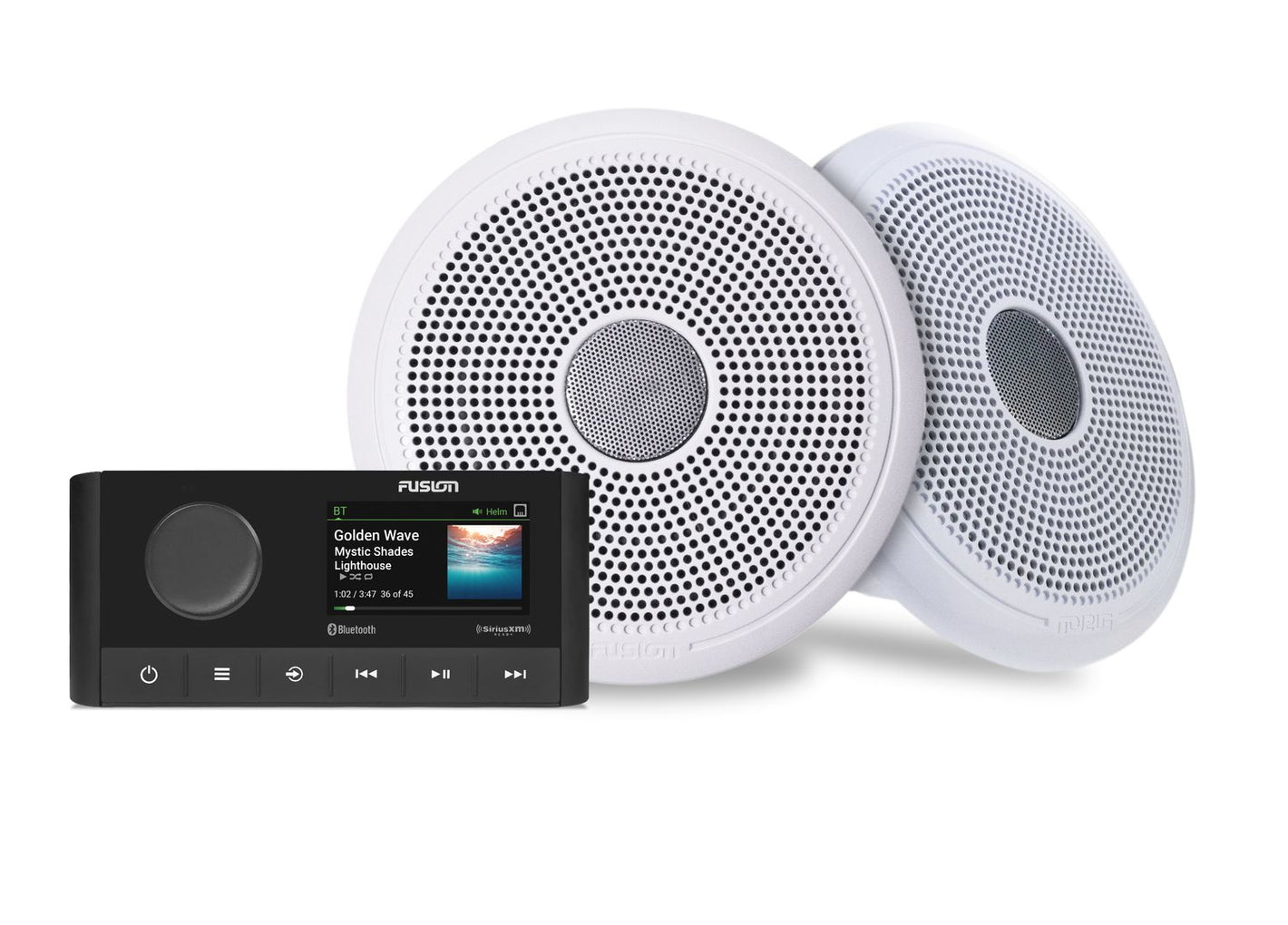 Fusion MS-RA210 Bordradio-Set mit 6