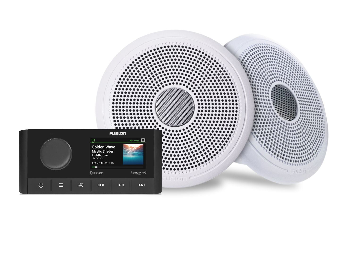 Fusion MS-RA210 Bordradio-Set mit 6