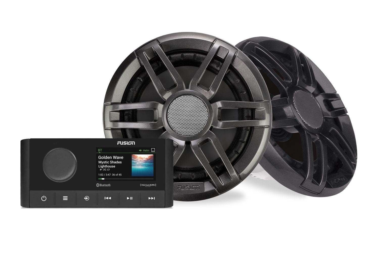 Fusion MS-RA210 Bordradio-Set mit 6