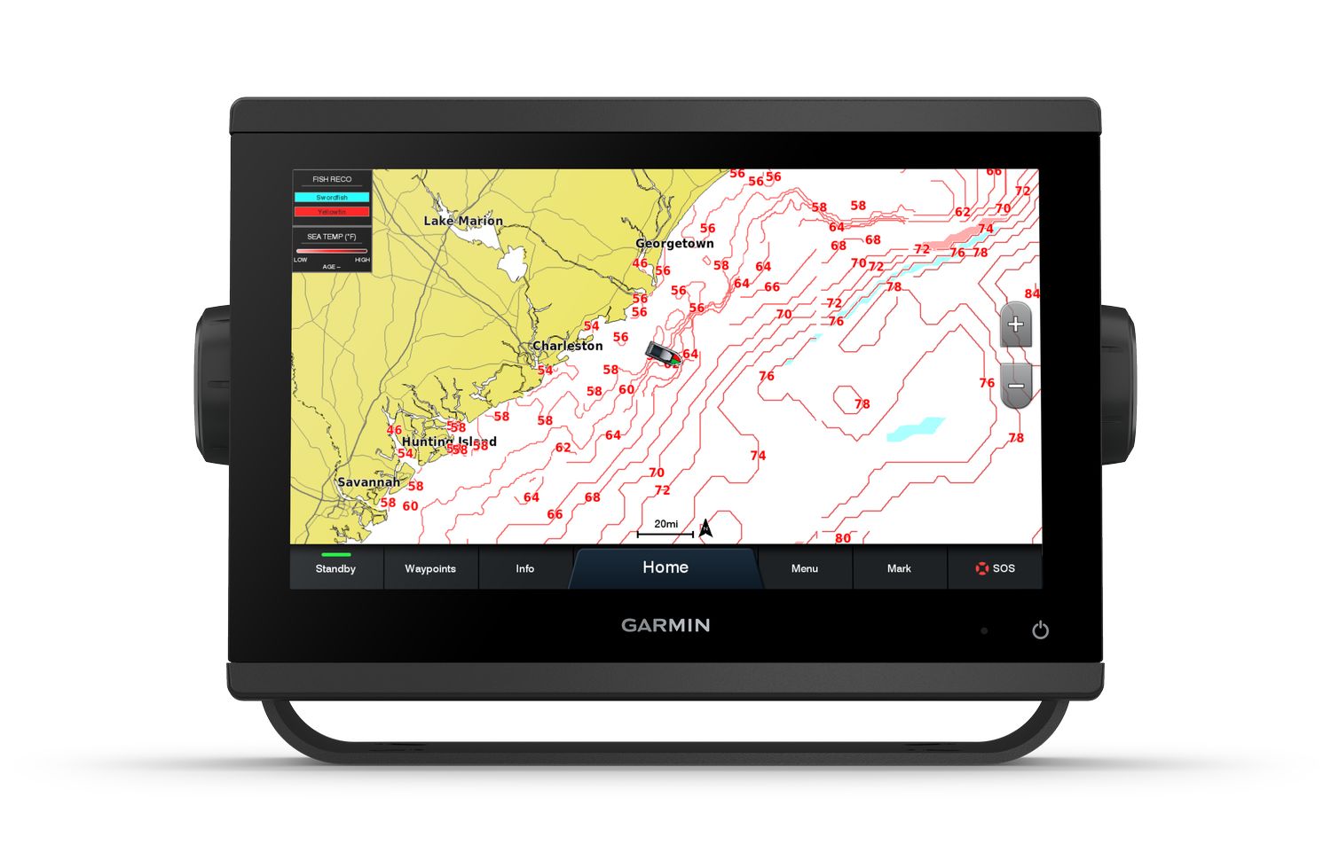 Garmin GPSMAP 723/923/1223/1623 – Touchscreen-Kartenplotter mit GPS/GLONASS/Galileo