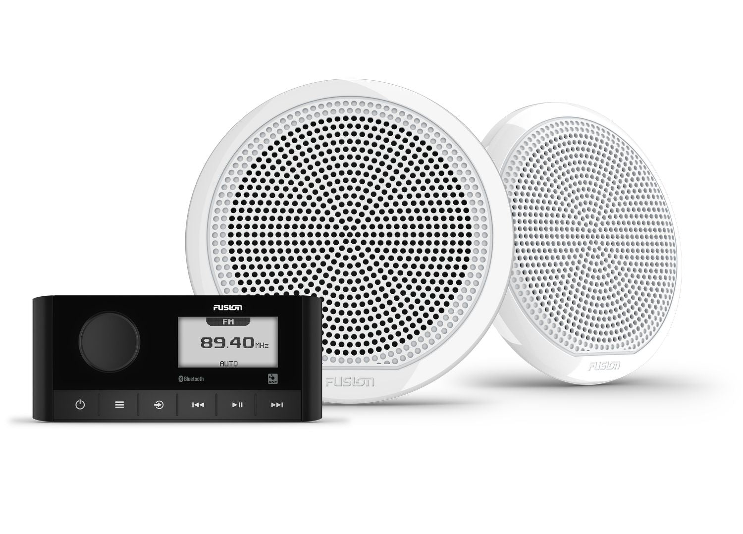 Fusion MS-RA60 + EL-F653W – Komplett-Audiosystem fürs Boot
