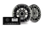 Fusion MS-RA60 + EL-F653SPG Lautsprecher – kompaktes Bordsound-Kit in Sport Grau