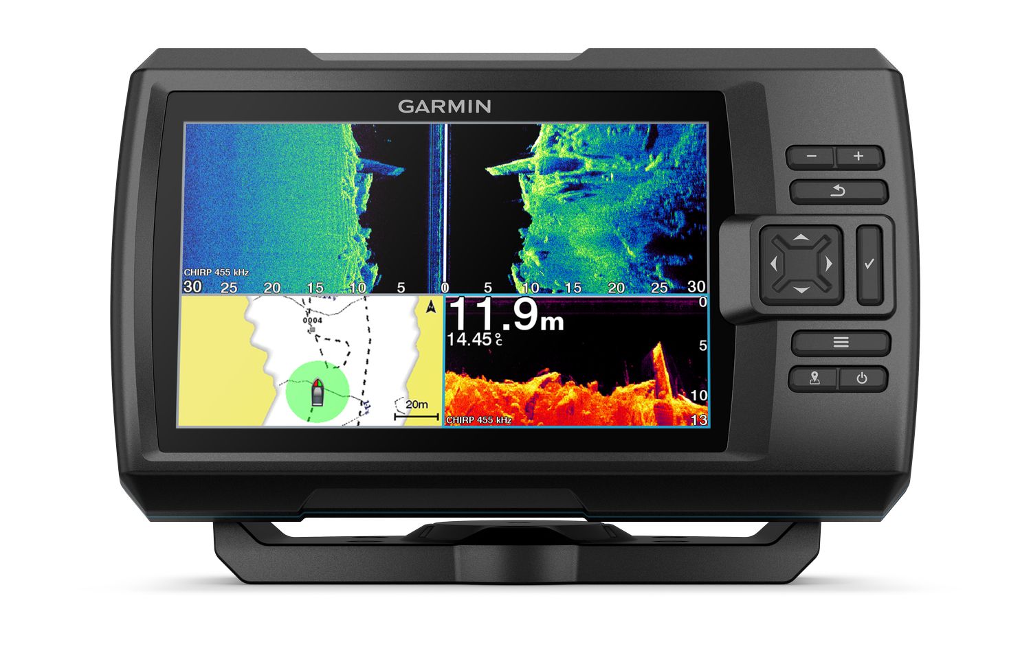 Garmin Striker Vivid Fishfinder – CHIRP-Echolot mit GPS und Quickdraw Contours