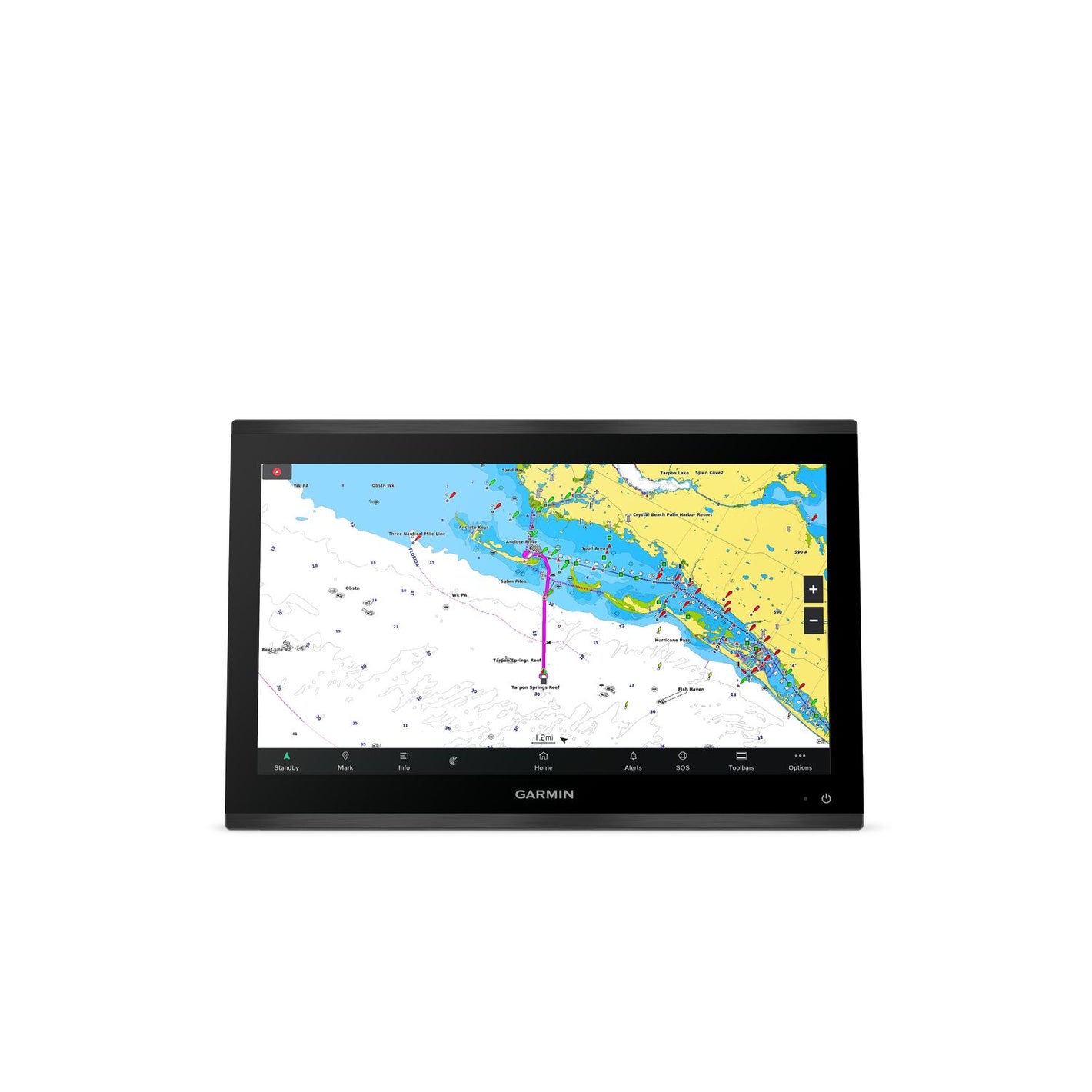 Garmin GPSMAP 9000 – 4K IPS Touchscreen-Kartenplotter mit BlueNet Netzwerk