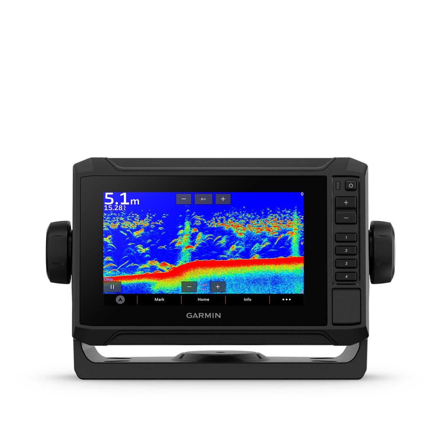 Garmin ECHOMAP UHD2 62sv – Kartenplotter & Fishfinder mit 6-Zoll-Touchdisplay