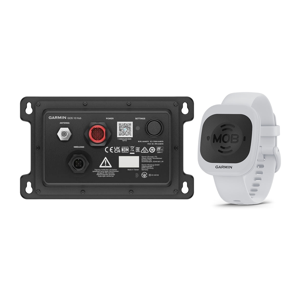 Garmin OnBoard System – MOB-Überwachung mit GOS 10 Hub und einem Sender