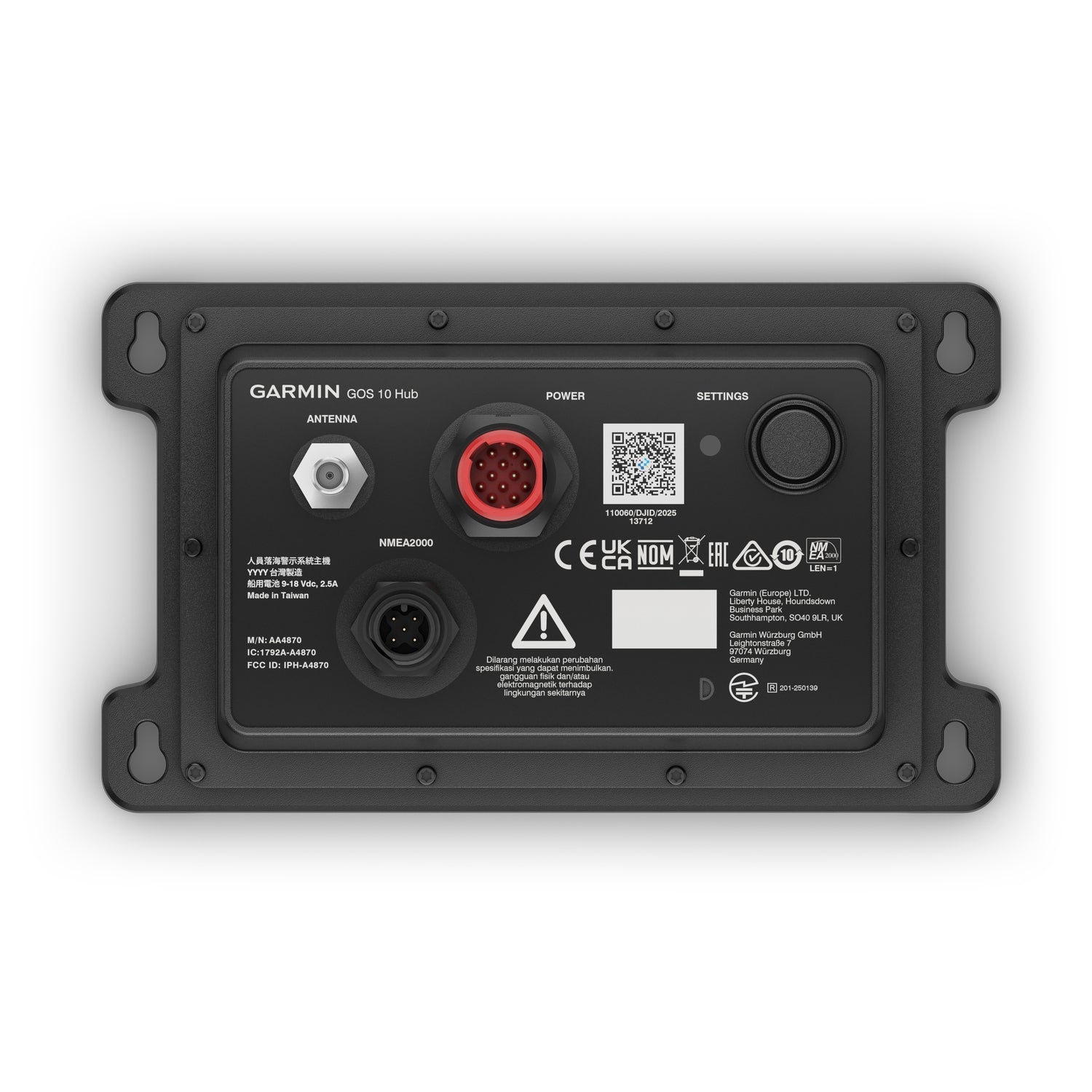 Garmin GOS 10 Hub – Zentrale für das Garmin OnBoard MOB-System
