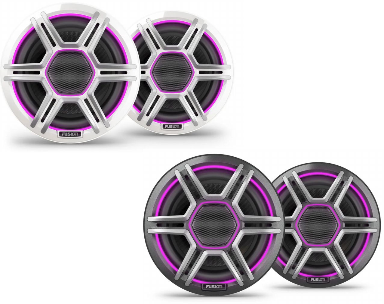 Fusion Apollo Marine-Lautsprecher – Premium-Sound mit LED-Lichtring