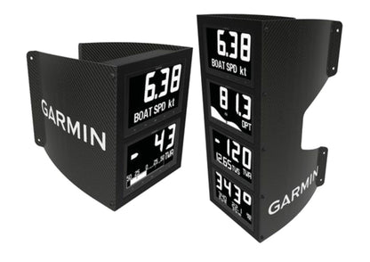 Garmin Masthalter für GNX 120 – Carbon-Masthalterung für versenkten Einbau
