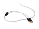 Fusion RCA-Kabel (Cinch) Stereo – vergoldet & abgeschirmt