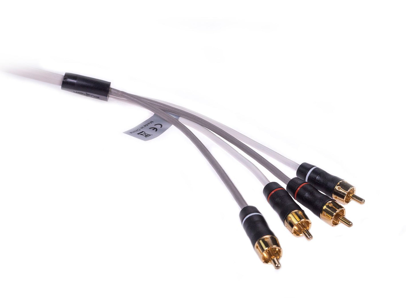 Fusion RCA-Kabel (Cinch) Stereo – vergoldet & abgeschirmt