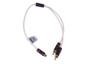 Fusion RCA-Kabel (Cinch) Stereo – vergoldet & abgeschirmt