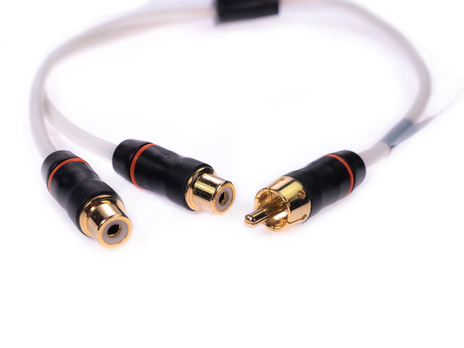 Fusion RCA-Kabel (Cinch) Stereo – vergoldet & abgeschirmt