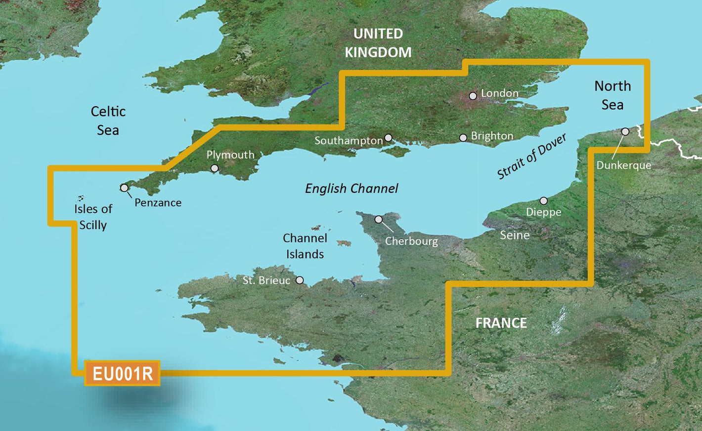 Garmin Bluechart EU001R English Channel